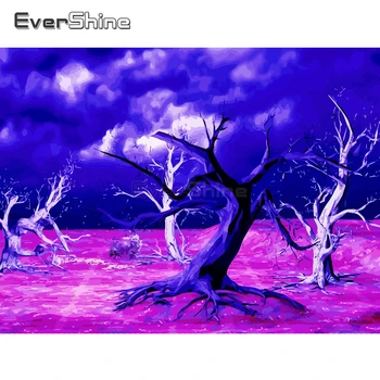 EverShine Oil Painting By Numbers Tree DIY Kits Drawing Canvas Wall Art Hand Painted Landscape Home Decoration
EverShine Oil Painting By Numbers Tree DIY Kits Drawing Canvas Wall Art Hand Painted Landscape Home Decoration