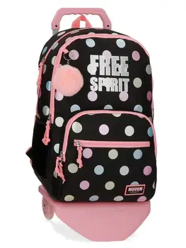 School backpack Movom Free Dots Two Compartments with Trolley
School backpack Movom Free Dots Two Compartments with Trolley