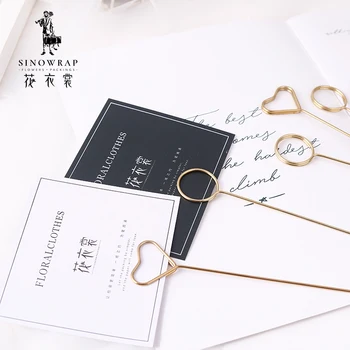 34CM SINOWRAP Wire Photo Clip Memo Card Holder Table Wedding Party Place Favor Customized Gift Note Clamp
34CM SINOWRAP Wire Photo Clip Memo Card Holder Table Wedding Party Place Favor Customized Gift Note Clamp