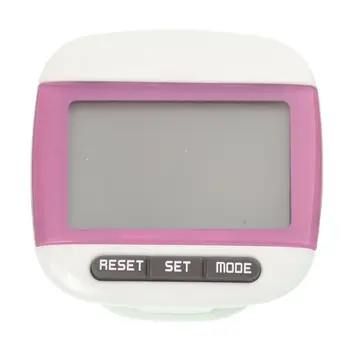 New Multi-function Pedometer Distance Calorie Counter 5 Steps Buffer Error Correction Large LCD Display with Belt,Pink
New Multi-function Pedometer Distance Calorie Counter 5 Steps Buffer Error Correction Large LCD Display with Belt,Pink
