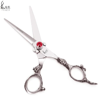 Barber Scissors 5.5Inch Japanese 440C Mr Rabbit Thinning Shears Hairdressing Cutting Scissors Professional Hair Scissors M9007
Barber Scissors 5.5Inch Japanese 440C Mr Rabbit Thinning Shears Hairdressing Cutting Scissors Professional Hair Scissors M9007