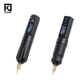 KIME Newest Originele Draadloze Tattoo Rotary Machine Pen 1800Mah Lithium Batterij Pen Digitale Display Tattoo Supply
KIME Newest Originele Draadloze Tattoo Rotary Machine Pen 1800Mah Lithium Batterij Pen Digitale Display Tattoo Supply