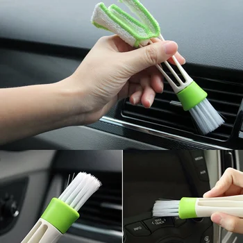 Car Cleaninig Brush Multi-Functional Double Head Dust Blinds Cleaner Window Auto Keyboard Computer Gap Cleaning Brushes
Car Cleaninig Brush Multi-Functional Double Head Dust Blinds Cleaner Window Auto Keyboard Computer Gap Cleaning Brushes