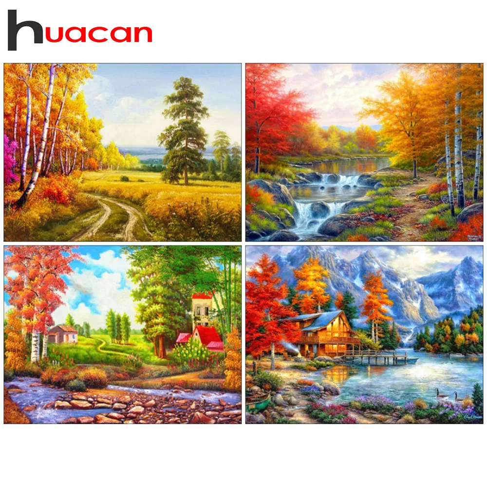 Huacan 5D DIY Diamond Painting Scenery Tree Autumn Full Square Diamond Embroidery Cross Stitch Rhinestone Picture Home Decor
Huacan 5D DIY Diamond Painting Scenery Tree Autumn Full Square Diamond Embroidery Cross Stitch Rhinestone Picture Home Decor