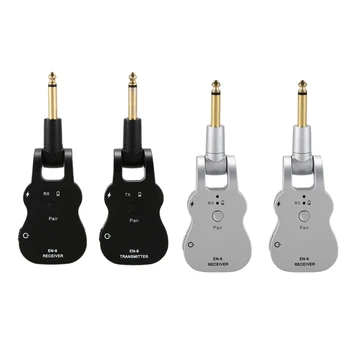 2.4GHZ Wireless Guitar System Transmitter Receiver for Electric Guitar Bass Built-In Rechargeable Lithium
2.4GHZ Wireless Guitar System Transmitter Receiver for Electric Guitar Bass Built-In Rechargeable Lithium