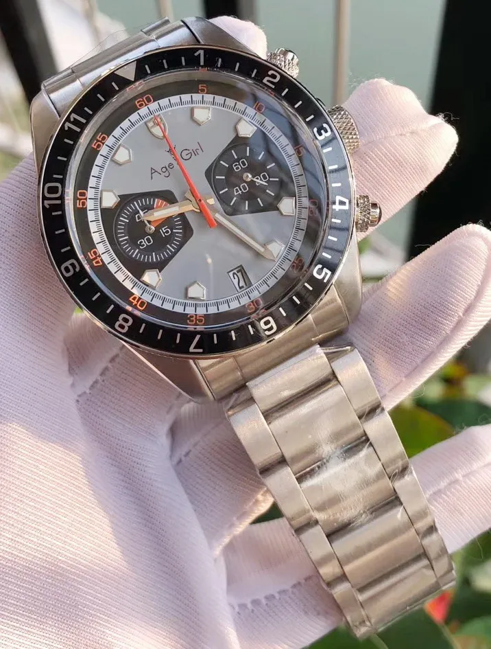 Luxury Brand New Men Black Grey Blue Japanese Quartz Chronograph Sapphire Stainless Steel Watch Luminous Ceramic Bezel Daydate
Luxury Brand New Men Black Grey Blue Japanese Quartz Chronograph Sapphire Stainless Steel Watch Luminous Ceramic Bezel Daydate