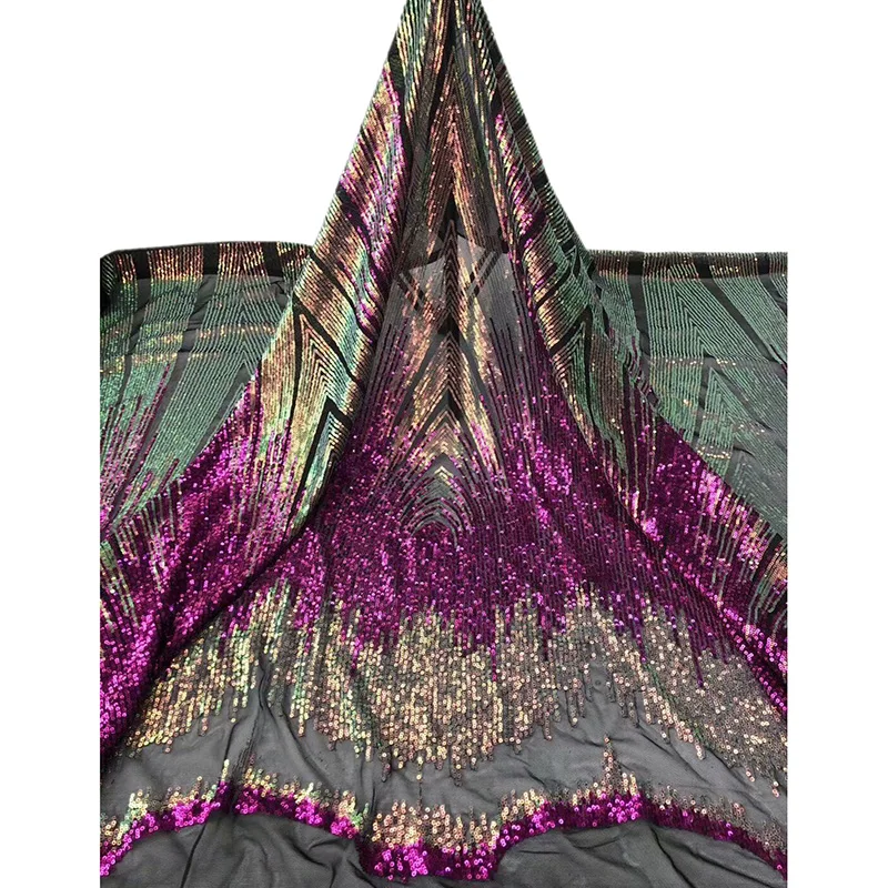 Women dresses fabrics wholesale price African lace fabric magic pattern colorful sequins AJY1 newest French Net Lace fabric
Women dresses fabrics wholesale price African lace fabric magic pattern colorful sequins AJY1 newest French Net Lace fabric