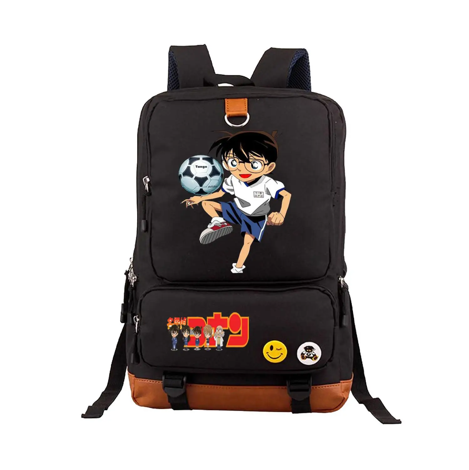 Hot Japan anime Detective Conan Backpack Cosplay Preppy Style School book Bag men women Canvas Travel Backpacks
Hot Japan anime Detective Conan Backpack Cosplay Preppy Style School book Bag men women Canvas Travel Backpacks
