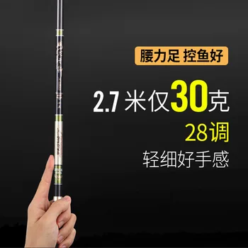 Fishing Rod Imported from Japan Carbon Ultra-Hard 28 Adjustable Carp Rod Fishing Rod Ultra-Light 5.4 M Fishing Rod Pole Rod Fish
Fishing Rod Imported from Japan Carbon Ultra-Hard 28 Adjustable Carp Rod Fishing Rod Ultra-Light 5.4 M Fishing Rod Pole Rod Fish
