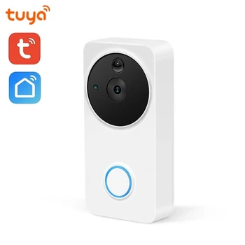 

IP65 Certified Outdoor 1080P Tuya Battery Powered Ring Smart Wi-Fi Enabled Video Doorbell Camera PIR Motion Detection