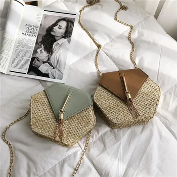 bags for women 2020 Handmade Straw leather shopping Handbag fashion Summer Beach Shoulder Bag crossbody Flap bag
bags for women 2020 Handmade Straw leather shopping Handbag fashion Summer Beach Shoulder Bag crossbody Flap bag