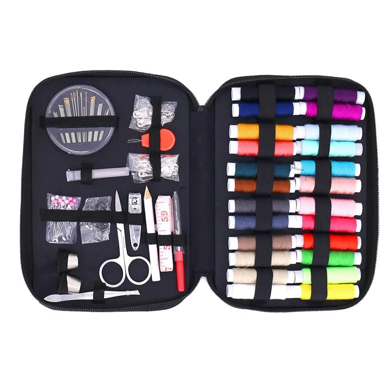 New 90 sets of multi-function sewing thread stitch tool kit fabric button craft scissors travel | Дом и сад