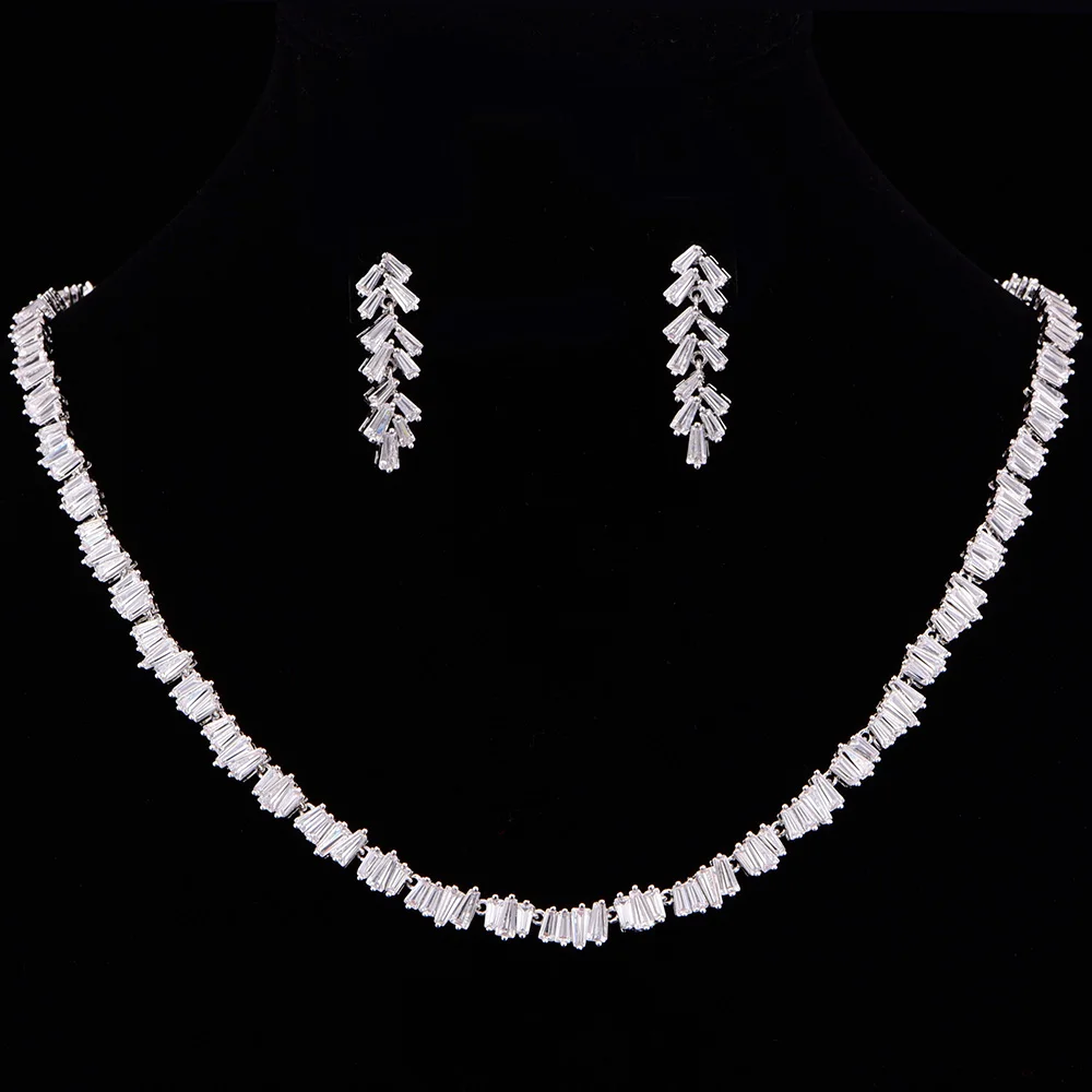Vintage Cubic Zirconia Wedding Necklace Set For Women Party Jewelry Girlfriend Gift CZL-6020
Vintage Cubic Zirconia Wedding Necklace Set For Women Party Jewelry Girlfriend Gift CZL-6020
