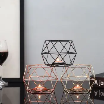 2020 NEW Creative home decoration Nordic iron geometric Candlestick ornaments aromatherapy candle holder 
2020 NEW Creative home decoration Nordic iron geometric Candlestick ornaments aromatherapy candle holder