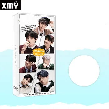 204 Pcs/Set Kpop Bangtan Boys New Album Map of the Soul 7 JK J-Hope Suga RM JIMIN JIN V Audio Postcards 204
204 Pcs/Set Kpop Bangtan Boys New Album Map of the Soul 7 JK J-Hope Suga RM JIMIN JIN V Audio Postcards 204