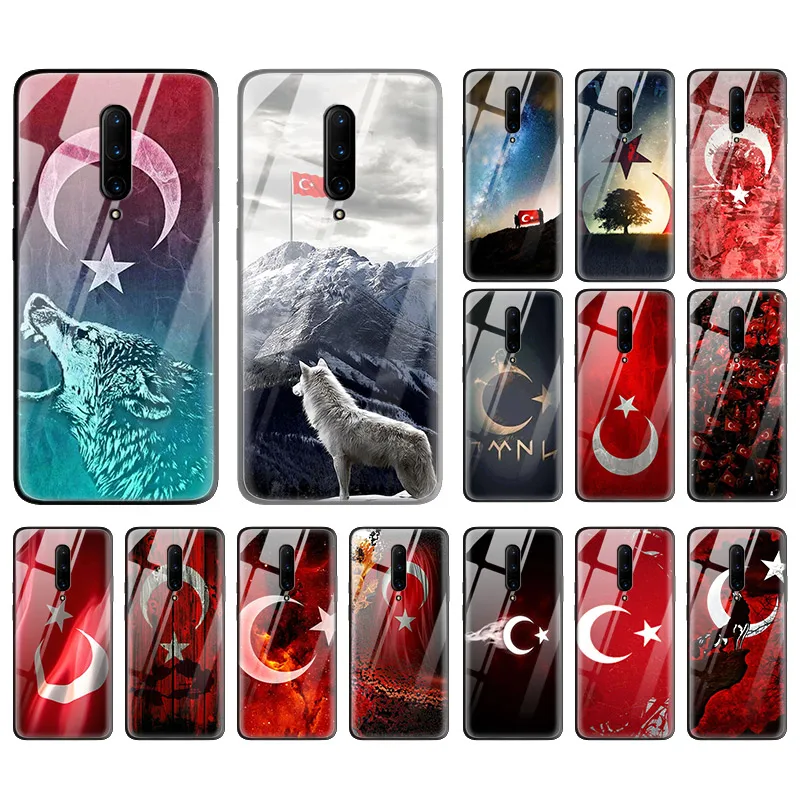 Turkey Turkish Flag Case for Oneplus 7T 7 Pro 5G 7Pro 7TPro Tempered Glass + Black Silicone Edge Des Sacs Phone Coque Tampa Wolf
Turkey Turkish Flag Case for Oneplus 7T 7 Pro 5G 7Pro 7TPro Tempered Glass + Black Silicone Edge Des Sacs Phone Coque Tampa Wolf