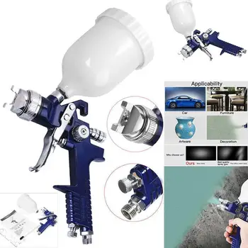 120ml HVLP Air Spray Gun Auto Paint Car Detail Base Basecoats Coat Gravity Viscosity High Clearcoats Coating For Spraying R I5A4
120ml HVLP Air Spray Gun Auto Paint Car Detail Base Basecoats Coat Gravity Viscosity High Clearcoats Coating For Spraying R I5A4