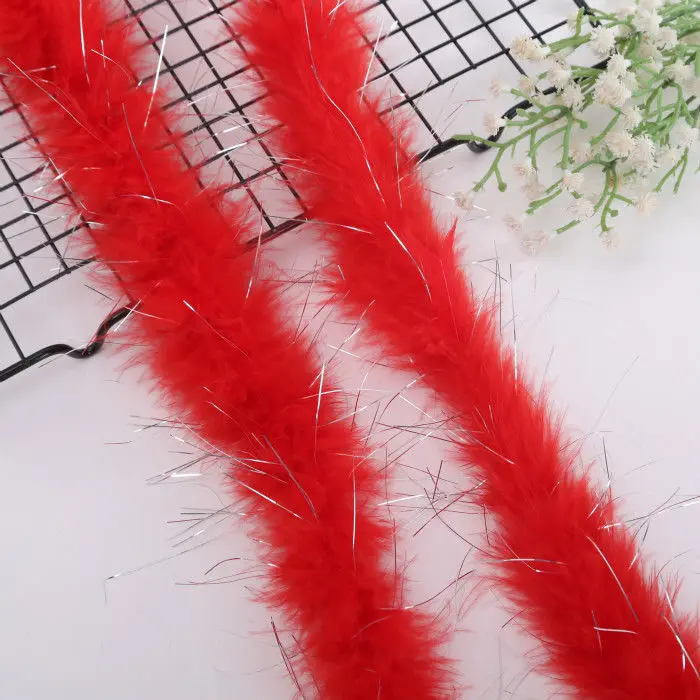 Red Trend Turkey Feather Faux Fur Strips Cloth Coat Accessory DIY Grass Collar Hat Dress Strip Garment edge piping Materials
Red Trend Turkey Feather Faux Fur Strips Cloth Coat Accessory DIY Grass Collar Hat Dress Strip Garment edge piping Materials
