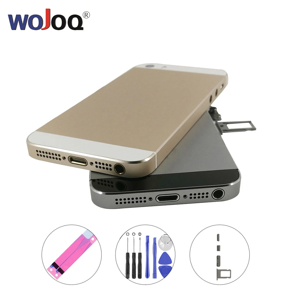 WOJOQ Back Battery Cover For iPhone 5 5s SE Rear Door Housing Case Middle Frame Replacement For Apple 5 5s SE Back Housing& IMEI
WOJOQ Back Battery Cover For iPhone 5 5s SE Rear Door Housing Case Middle Frame Replacement For Apple 5 5s SE Back Housing& IMEI