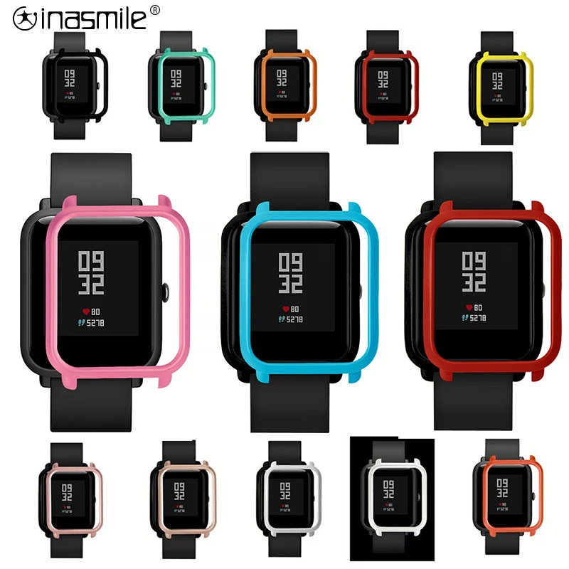 Inasmile stylish cover+ 2pcs Screen Protector For Huami Amazfit Bip Younth Watch Protector film Frame Cover case accessories
Inasmile stylish cover+ 2pcs Screen Protector For Huami Amazfit Bip Younth Watch Protector film Frame Cover case accessories