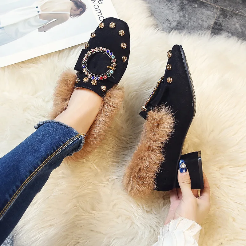 2019 Women Shoes Casual Female Sneakers Autumn Women's Moccasins Modis Loafers Fur Square Toe Dress Fall New Cute Big Size On
2019 Women Shoes Casual Female Sneakers Autumn Women's Moccasins Modis Loafers Fur Square Toe Dress Fall New Cute Big Size On