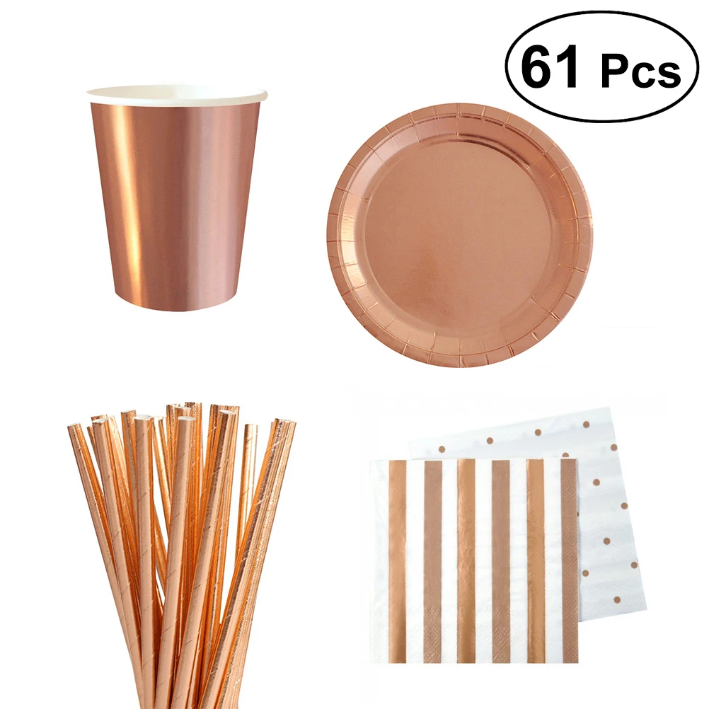 Safe Paper Disposable Tableware Set Cups Straws Party Paper Plates Tissues Party Supplies for Carnival Wedding Birthday
Safe Paper Disposable Tableware Set Cups Straws Party Paper Plates Tissues Party Supplies for Carnival Wedding Birthday