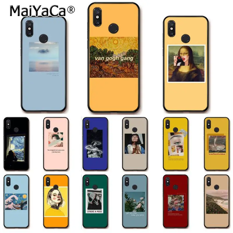 MaiYaCa Great art aesthetic van Gogh Mona Lisa David Phone Case for Xiaomi Redm4X 6A RedmiGo Redmi5 5Plus Note4 5 7 mi A1 A2Lite
MaiYaCa Great art aesthetic van Gogh Mona Lisa David Phone Case for Xiaomi Redm4X 6A RedmiGo Redmi5 5Plus Note4 5 7 mi A1 A2Lite