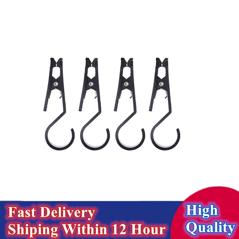 4pcs Tent Hooks Canopy Cloth Clip Hook Tent Accessories Multitool Non-slip Fixed Fabric Clip Accessories For Camping Equipment
4pcs Tent Hooks Canopy Cloth Clip Hook Tent Accessories Multitool Non-slip Fixed Fabric Clip Accessories For Camping Equipment