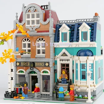 10270 Bookshop 2524Pcs Creator City Street View Model Building Kits Blocks Bricks Toys Children Gift Compatible Lepinblock 
10270 Bookshop 2524Pcs Creator City Street View Model Building Kits Blocks Bricks Toys Children Gift Compatible Lepinblock