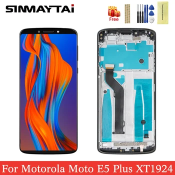 6.0'' For Motorola E5 Plus LCD Display Replacement With Frame For Moto E5 Plus XT1921 Touch Screen Digitizer Assembly Black Gold
6.0'' For Motorola E5 Plus LCD Display Replacement With Frame For Moto E5 Plus XT1921 Touch Screen Digitizer Assembly Black Gold