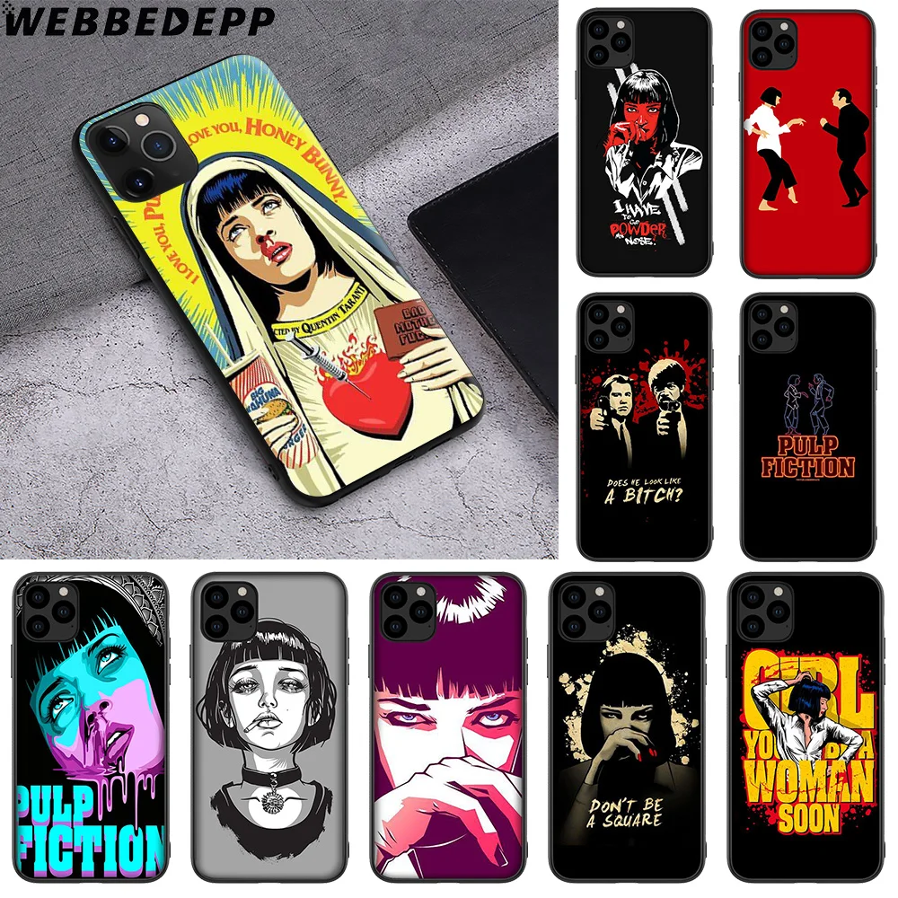 WEBBEDEPP силиконовый мягкий чехол для iPhone 12 Mini 11 Pro XS MAX XR X 8 7 6 6s 5 5s Plus | Мобильные