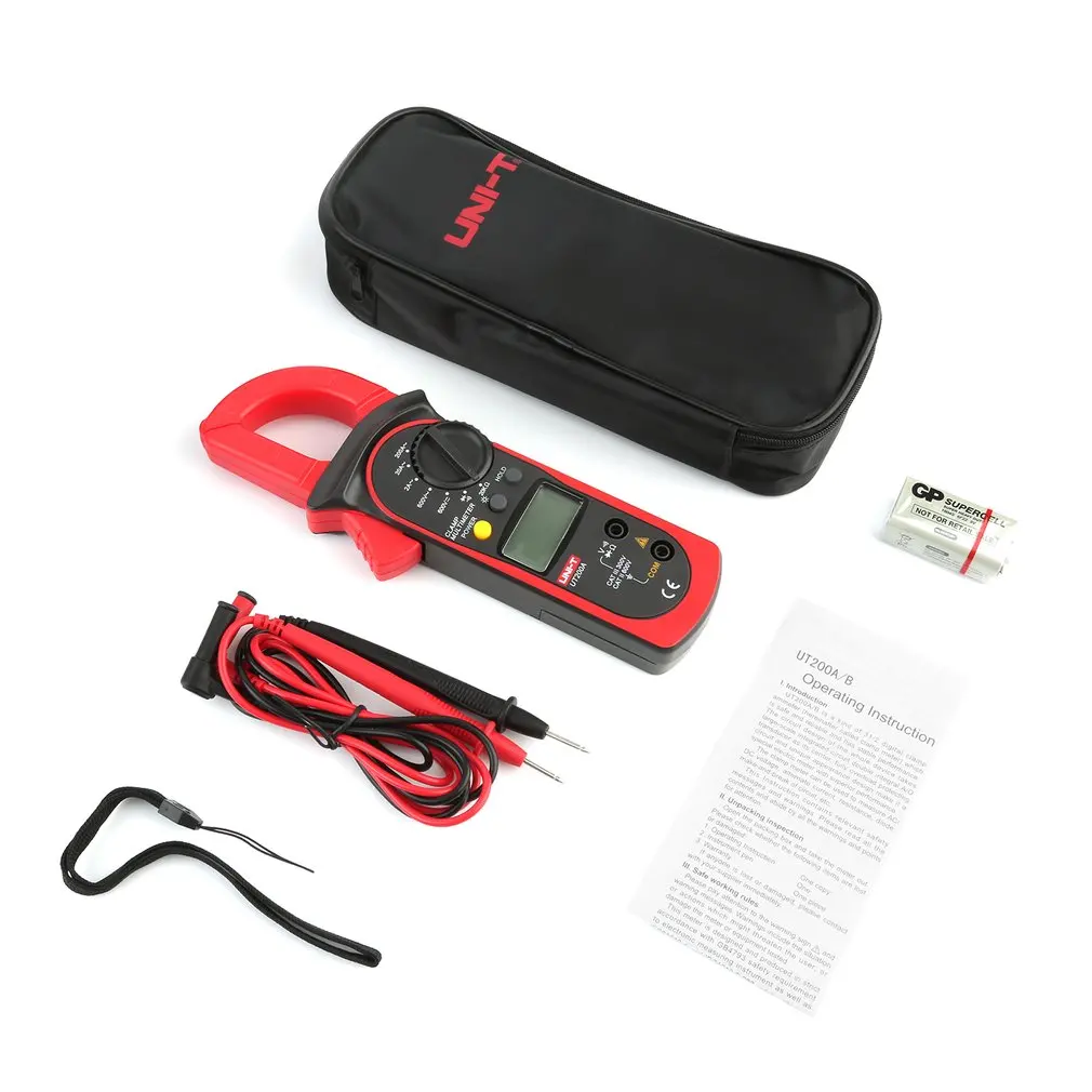 Clamp meter UT200A Current Clamp AC 200A DC AC Voltmeter Resistance Mmanual Range LCD Digital Clamp Meter Mini Clamp
Clamp meter UT200A Current Clamp AC 200A DC AC Voltmeter Resistance Mmanual Range LCD Digital Clamp Meter Mini Clamp