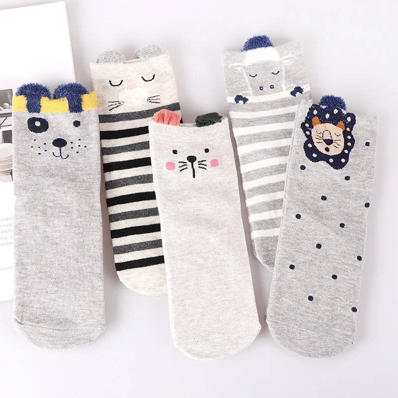 Spring Summer Cotton Women Socks Kawaii Casual Stripes Animals Lion Pattern Female Cute Socks Gifts for Women Streetwear Sox
Spring Summer Cotton Women Socks Kawaii Casual Stripes Animals Lion Pattern Female Cute Socks Gifts for Women Streetwear Sox
