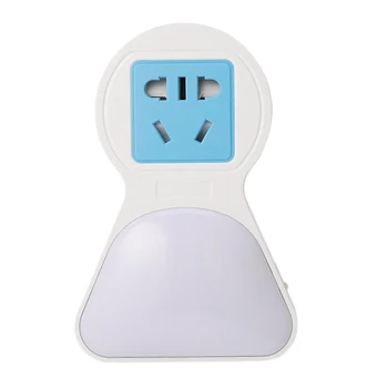 LED Sensor Control Night Light EU Plug Socket Bedroom Light Control Lamp White + Warm Light
LED Sensor Control Night Light EU Plug Socket Bedroom Light Control Lamp White + Warm Light