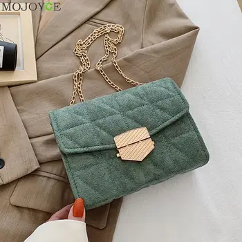 Women Casual Woolen Messenger Bag Female Solid Color Chain Square Purse Shoulder Crossbody Pouch Handbag Totes 
Women Casual Woolen Messenger Bag Female Solid Color Chain Square Purse Shoulder Crossbody Pouch Handbag Totes