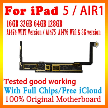 A1474 WIFI A1475 A1476 3G Version Original Unlock for Ipad 5 Air1 Motherboard for Ipad 5 Main logic board With chips good tested
A1474 WIFI A1475 A1476 3G Version Original Unlock for Ipad 5 Air1 Motherboard for Ipad 5 Main logic board With chips good tested