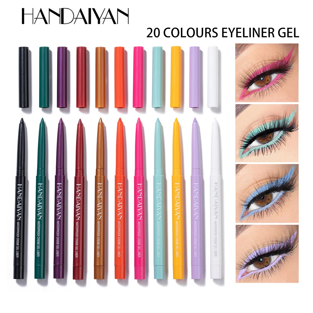 20 Color Waterproof Matte Eye Cosmetics Eye Liner Pencil Long Lasting not Blooming Cat Eye Charming Eye Liner Pencil Makeup Tool
20 Color Waterproof Matte Eye Cosmetics Eye Liner Pencil Long Lasting not Blooming Cat Eye Charming Eye Liner Pencil Makeup Tool