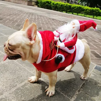 Dog Costumes Pet Costume Pet Halloween Christmas Suit Style Santa Claus Christmas Pet Dogs Outfits JA55
Dog Costumes Pet Costume Pet Halloween Christmas Suit Style Santa Claus Christmas Pet Dogs Outfits JA55