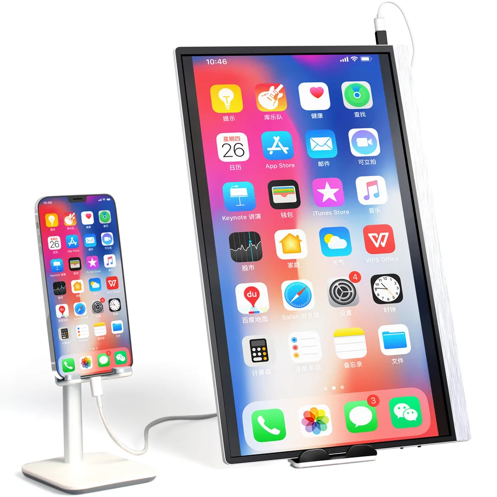 15.6 inch portable monitor 1080p lcd display FHD ips screen with Dual speakers type c interface for ps4 Raspberry Pi MacBook NS
15.6 inch portable monitor 1080p lcd display FHD ips screen with Dual speakers type c interface for ps4 Raspberry Pi MacBook NS