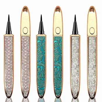 Diamond Self adhesive Liquid Eyeliner Pencil Lash Gule Pen Custom Label Magnet-free Glue-free Waterproof Makeup Eyeliner 
Diamond Self adhesive Liquid Eyeliner Pencil Lash Gule Pen Custom Label Magnet-free Glue-free Waterproof Makeup Eyeliner