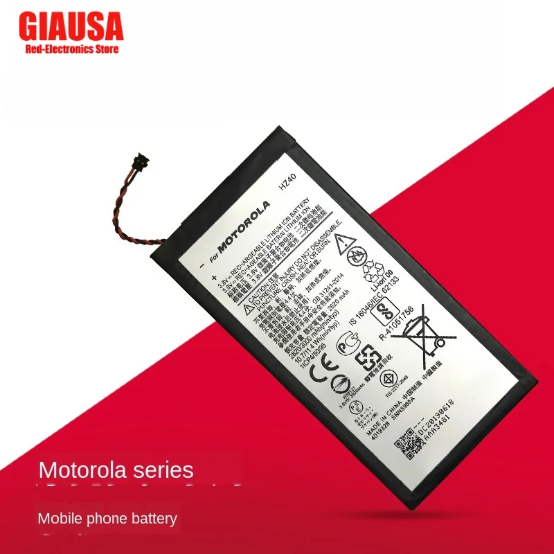 OEM Customized Battery HZ40 for Motorola Z2PLAY Mobile Phone Xt1710-08 Battery 06 Battery Z
OEM Customized Battery HZ40 for Motorola Z2PLAY Mobile Phone Xt1710-08 Battery 06 Battery Z