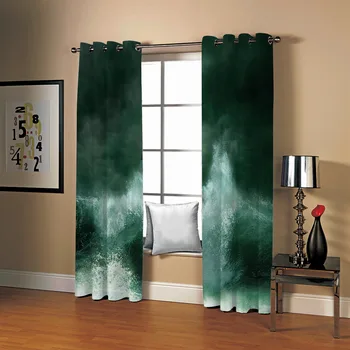 SOFTBATF Tsunami Curtain Blackout Curtains Fabric Drapes Window Curtains For living Room Bedroom Dropshipping
SOFTBATF Tsunami Curtain Blackout Curtains Fabric Drapes Window Curtains For living Room Bedroom Dropshipping