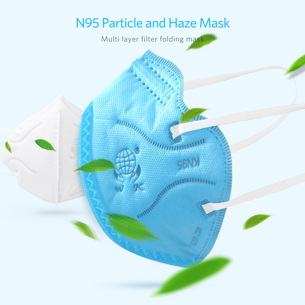 KN95 Protective Fold Face Mask Anti-dust Bacterial Proof Filter Cover PPE Labor Protection Safety Respirator
KN95 Protective Fold Face Mask Anti-dust Bacterial Proof Filter Cover PPE Labor Protection Safety Respirator