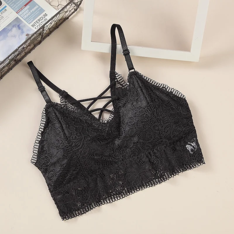 Women Lace Backless Seamless Bra Floral Lingeries Breathable Bralette Deep V Tube Tops Underwear
Women Lace Backless Seamless Bra Floral Lingeries Breathable Bralette Deep V Tube Tops Underwear