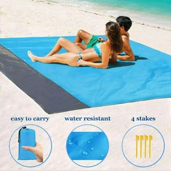 Outdoor Sand Proof Beach Blanket Extra Large Picnic Mat Waterproof 2.1*2m Outdoor Accessories
Outdoor Sand Proof Beach Blanket Extra Large Picnic Mat Waterproof 2.1*2m Outdoor Accessories