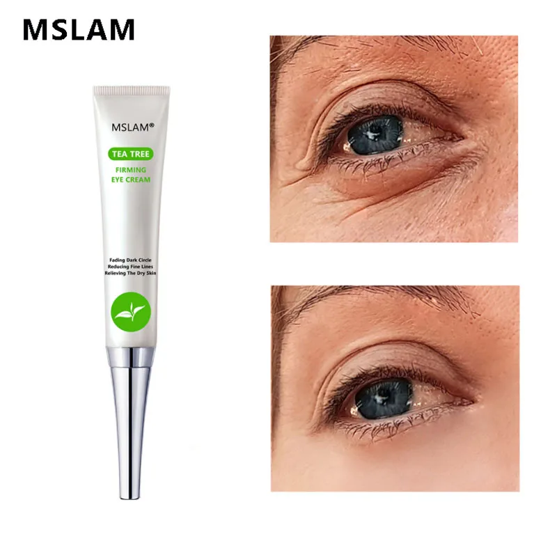 MSLAM Tea Tree Firming Eye Cream Anti-Wrinkle Anti-aging Hydrating Remove Dark Circles Whitening Anti Puffiness Pouch Eye Cream
MSLAM Tea Tree Firming Eye Cream Anti-Wrinkle Anti-aging Hydrating Remove Dark Circles Whitening Anti Puffiness Pouch Eye Cream