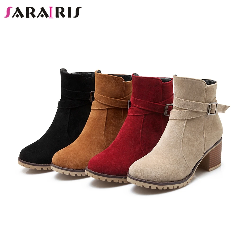 SARAIRIS 2020 New Big Size 34-43 Add Warm Fur Booties Women 2020 Winter non-slip Platform Boots High Chunky Heels Shoes Woman
SARAIRIS 2020 New Big Size 34-43 Add Warm Fur Booties Women 2020 Winter non-slip Platform Boots High Chunky Heels Shoes Woman