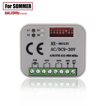 The best SOMMER 868 remote control switch 2CH 9-30 V AC DC rolling code Receiver For SOMMER 4020 TX03 868 4 4026 TX03 868 2 4025
The best SOMMER 868 remote control switch 2CH 9-30 V AC DC rolling code Receiver For SOMMER 4020 TX03 868 4 4026 TX03 868 2 4025