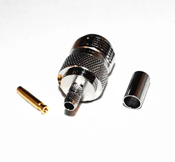 10PCS N Female L16 Female Connector Crimp RG58 RG142 RG400 LMR195 Cables
10PCS N Female L16 Female Connector Crimp RG58 RG142 RG400 LMR195 Cables