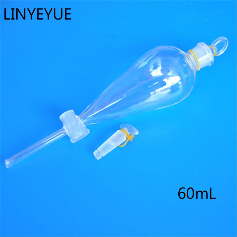 2 pieces/pack 60mL Glass Separating Funnel with Glass Stopper Screw Tap Separatory Funnel Laboratory Glassware Free Shipping
2 pieces/pack 60mL Glass Separating Funnel with Glass Stopper Screw Tap Separatory Funnel Laboratory Glassware Free Shipping